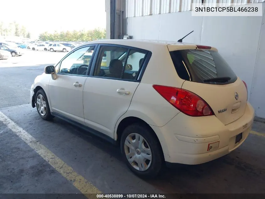 2011 Nissan Versa 1.8S VIN: 3N1BC1CP5BL466238 Lot: 40538899