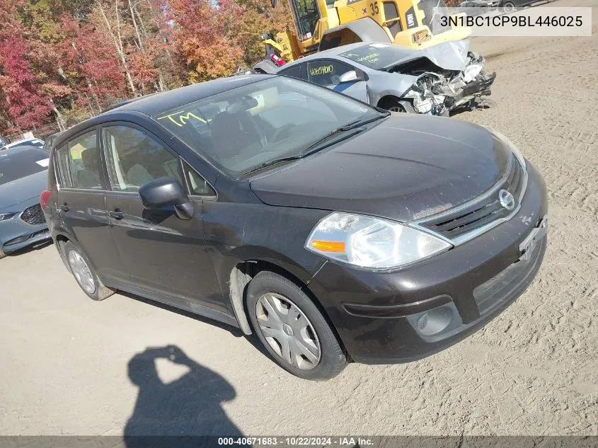 2011 Nissan Versa 1.8S VIN: 3N1BC1CP9BL446025 Lot: 40671683