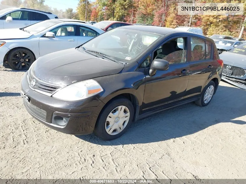 2011 Nissan Versa 1.8S VIN: 3N1BC1CP9BL446025 Lot: 40671683