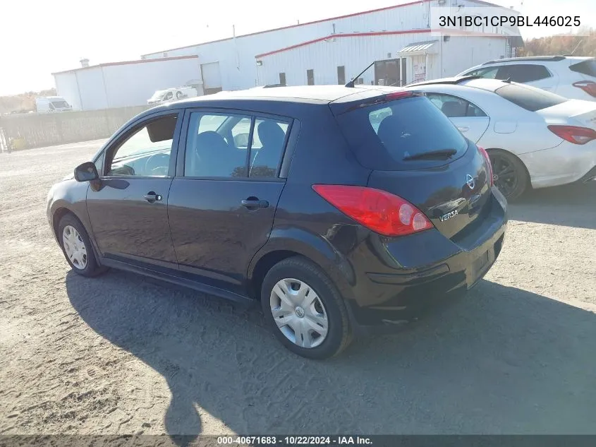 2011 Nissan Versa 1.8S VIN: 3N1BC1CP9BL446025 Lot: 40671683