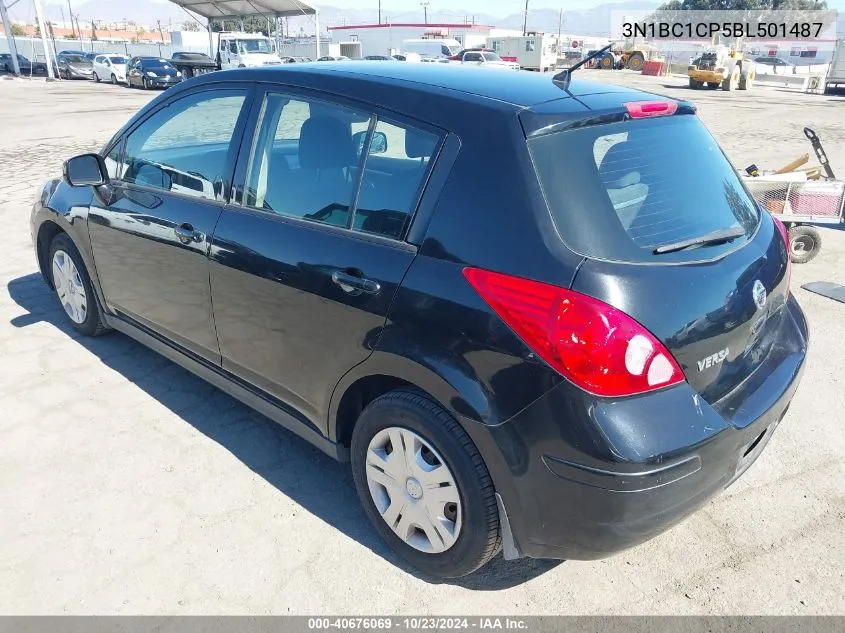 3N1BC1CP5BL501487 2011 Nissan Versa 1.8S