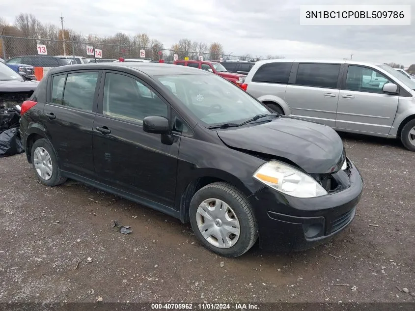 3N1BC1CP0BL509786 2011 Nissan Versa 1.8S