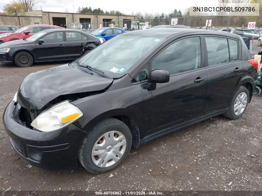 3N1BC1CP0BL509786 2011 Nissan Versa 1.8S