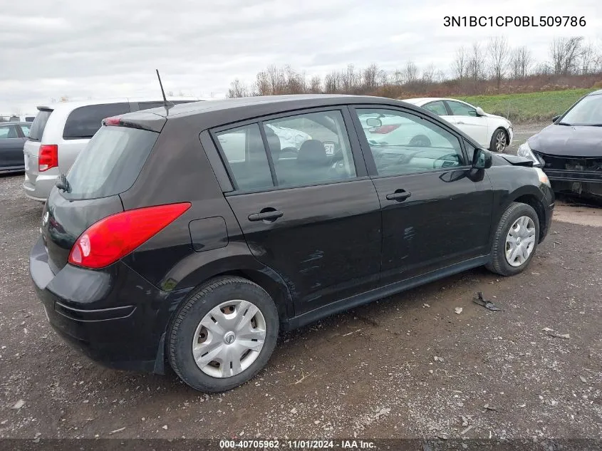 3N1BC1CP0BL509786 2011 Nissan Versa 1.8S