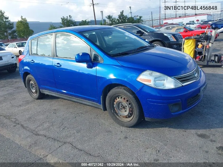 2011 Nissan Versa 1.8S VIN: 3N1BC1CP4BL456848 Lot: 40721362