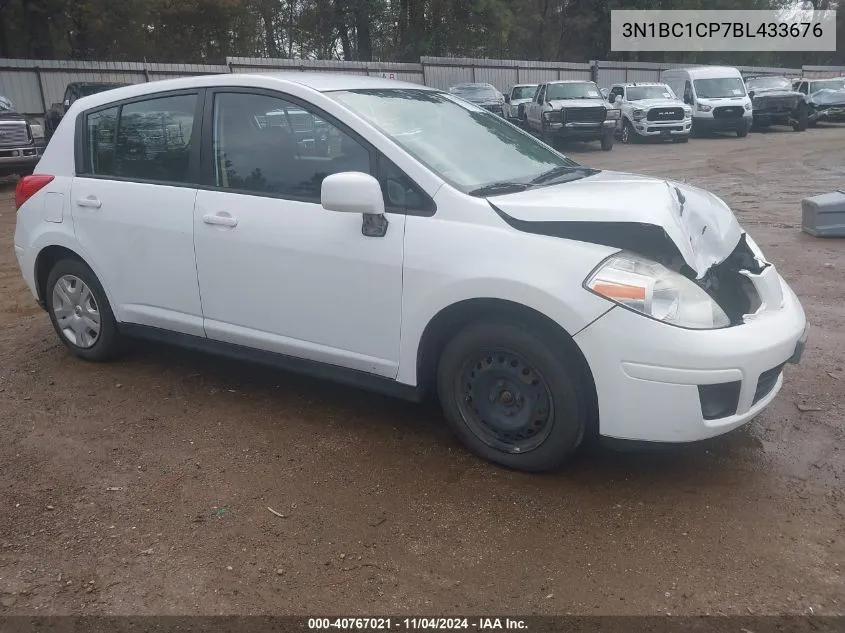 2011 Nissan Versa S/Sl VIN: 3N1BC1CP7BL433676 Lot: 40767021