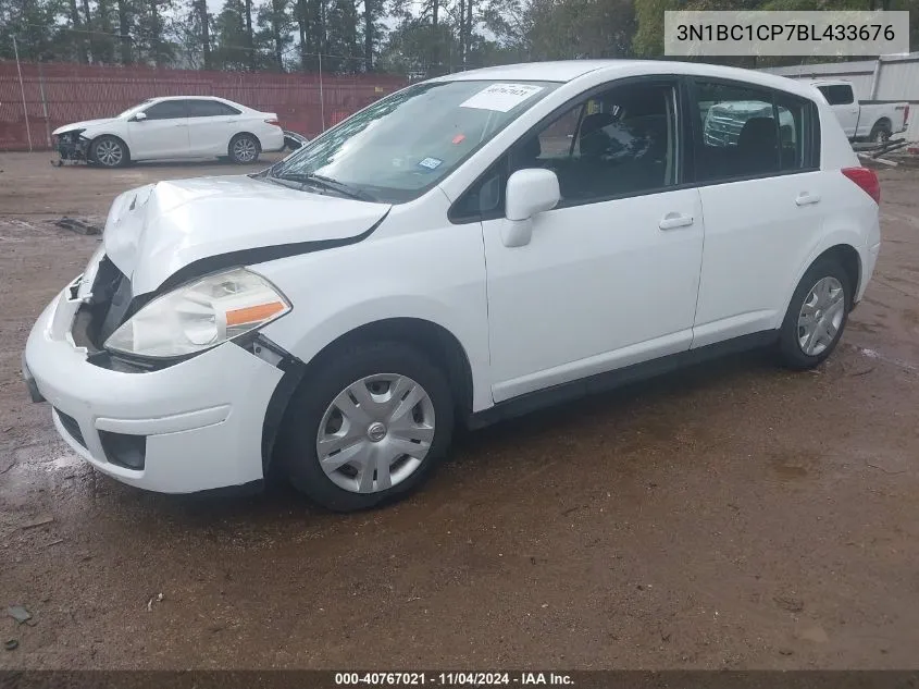 2011 Nissan Versa S/Sl VIN: 3N1BC1CP7BL433676 Lot: 40767021