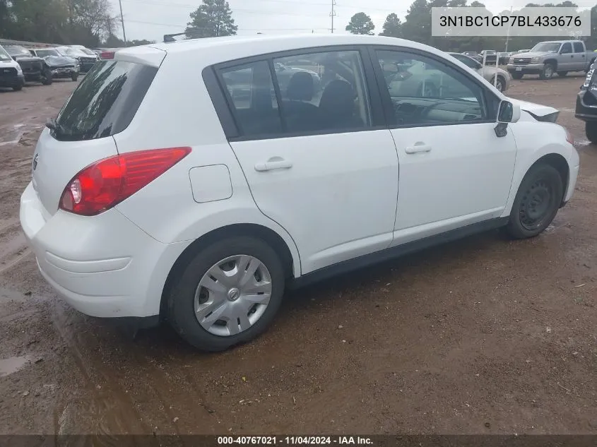 2011 Nissan Versa S/Sl VIN: 3N1BC1CP7BL433676 Lot: 40767021