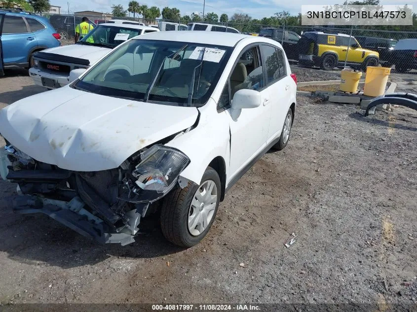 2011 Nissan Versa 1.8S VIN: 3N1BC1CP1BL447573 Lot: 40817997