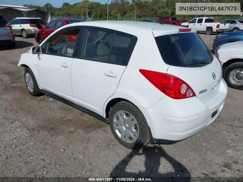 2011 Nissan Versa 1.8S VIN: 3N1BC1CP1BL447573 Lot: 40817997