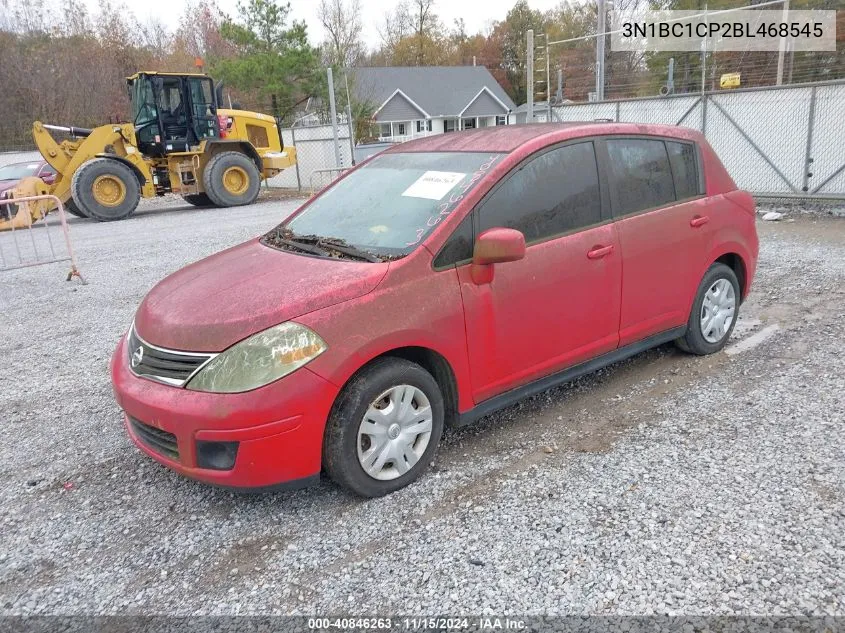 3N1BC1CP2BL468545 2011 Nissan Versa 1.8S