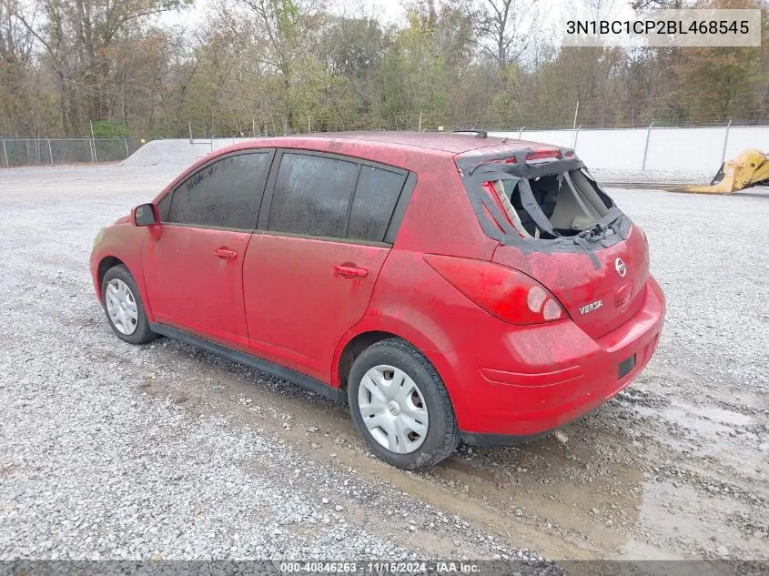 3N1BC1CP2BL468545 2011 Nissan Versa 1.8S