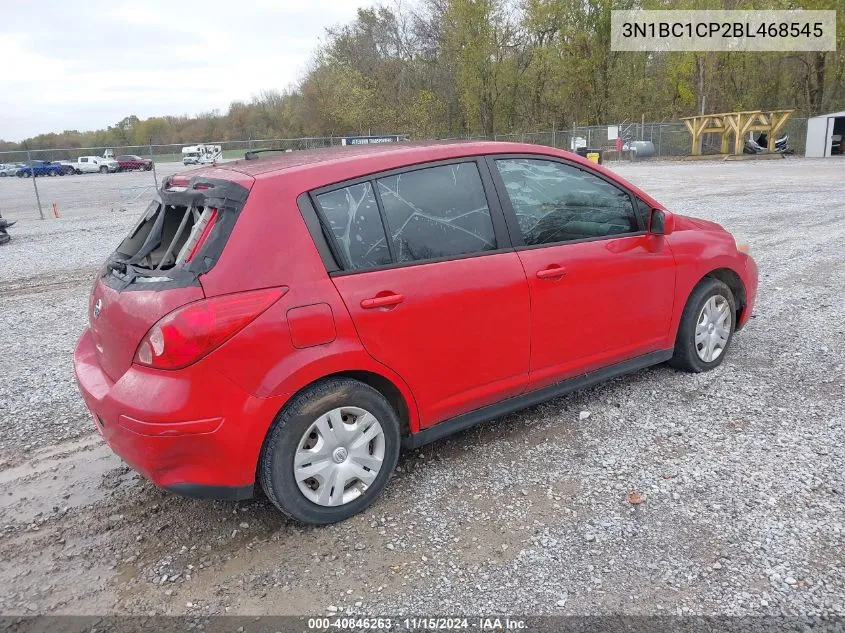 3N1BC1CP2BL468545 2011 Nissan Versa 1.8S