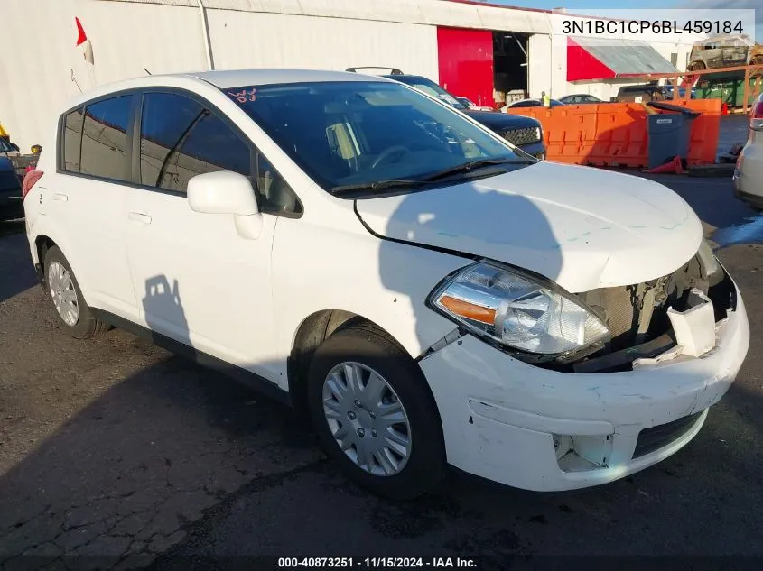 3N1BC1CP6BL459184 2011 Nissan Versa 1.8S