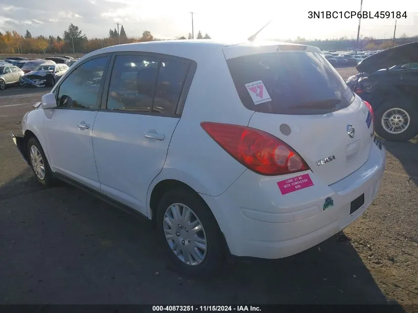 3N1BC1CP6BL459184 2011 Nissan Versa 1.8S