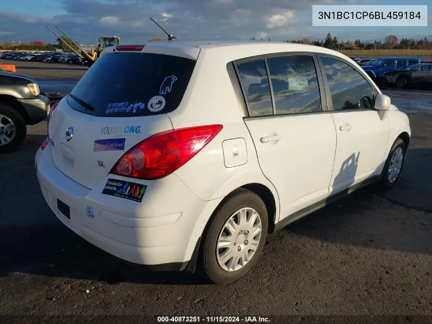 3N1BC1CP6BL459184 2011 Nissan Versa 1.8S