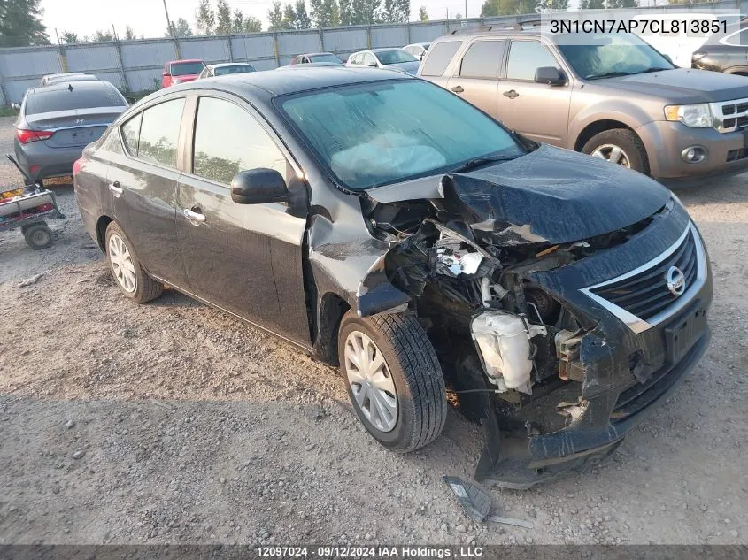 3N1CN7AP7CL813851 2012 Nissan Versa 1.6 Sv