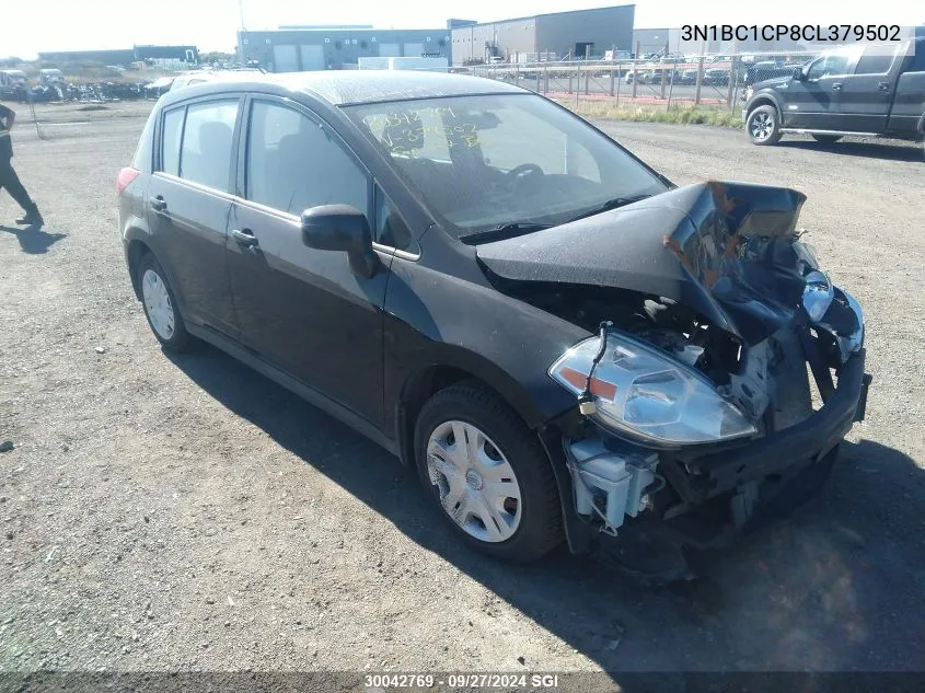 2012 Nissan Versa S/Sl VIN: 3N1BC1CP8CL379502 Lot: 30042769