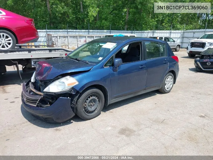 2012 Nissan Versa 1.8 S VIN: 3N1BC1CP7CL369060 Lot: 39472568