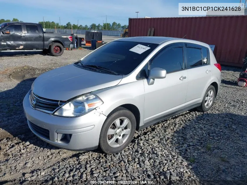 2012 Nissan Versa 1.8 S VIN: 3N1BC1CP1CK241628 Lot: 39474909