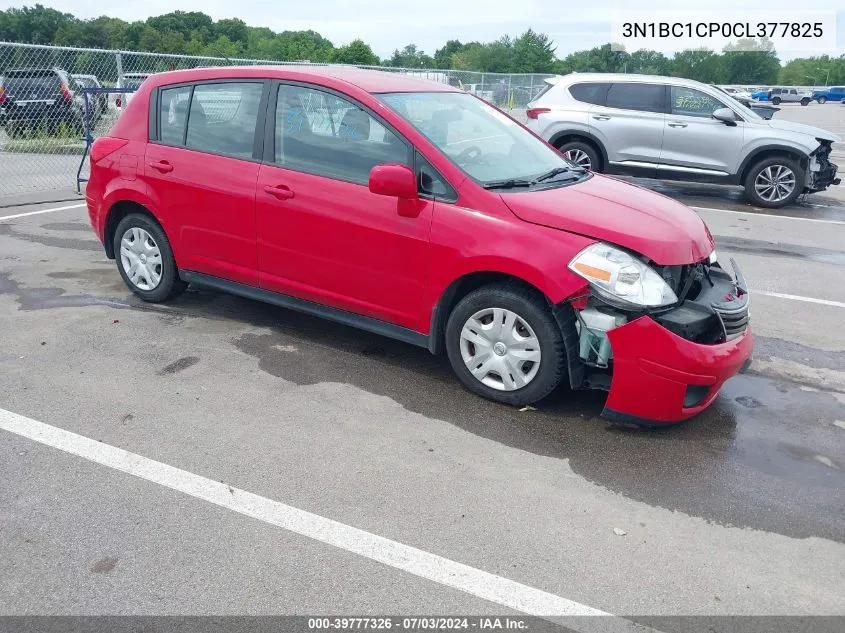 2012 Nissan Versa 1.8 S VIN: 3N1BC1CP0CL377825 Lot: 39777326