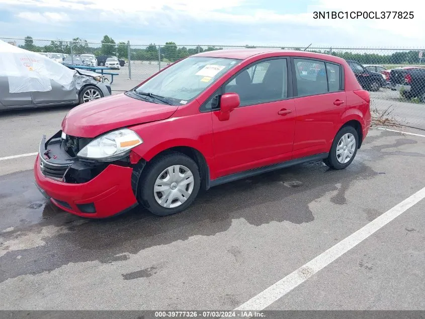 2012 Nissan Versa 1.8 S VIN: 3N1BC1CP0CL377825 Lot: 39777326