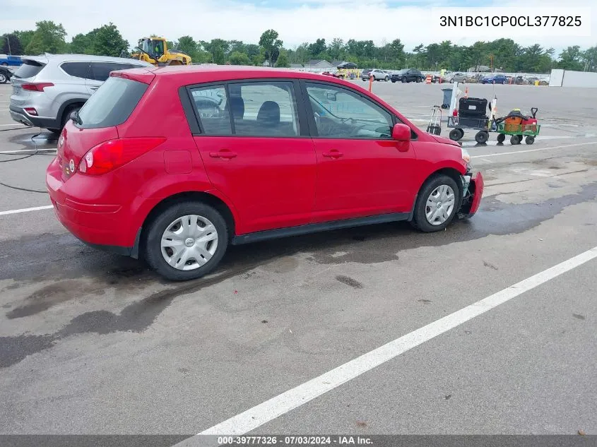 2012 Nissan Versa 1.8 S VIN: 3N1BC1CP0CL377825 Lot: 39777326