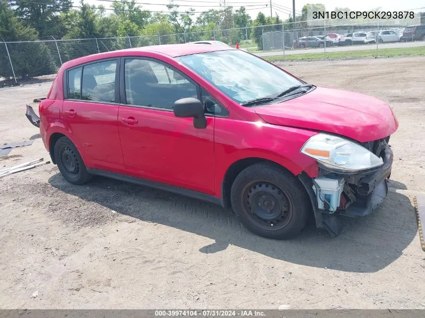 2012 Nissan Versa 1.8 S VIN: 3N1BC1CP9CK293878 Lot: 39974104