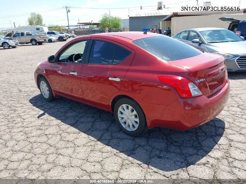 3N1CN7AP3CL856616 2012 Nissan Versa S/Sv/Sl