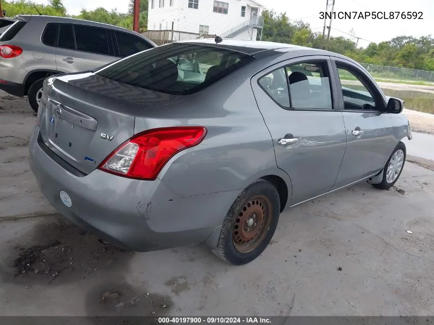 3N1CN7AP5CL876592 2012 Nissan Versa S/Sv/Sl