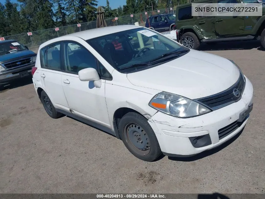 2012 Nissan Versa 1.8 S VIN: 3N1BC1CP4CK272291 Lot: 40204913