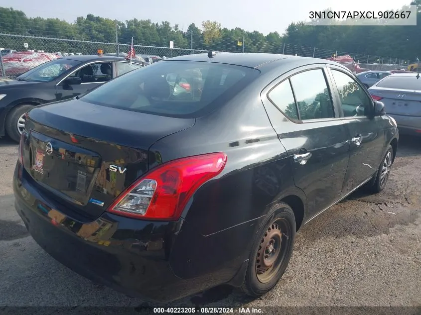 3N1CN7APXCL902667 2012 Nissan Versa 1.6 Sv