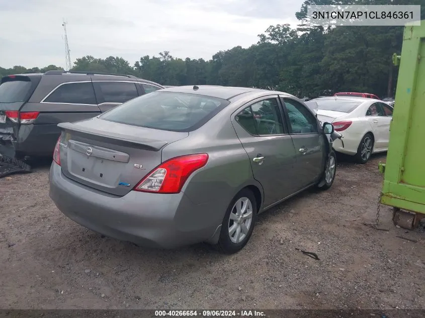 3N1CN7AP1CL846361 2012 Nissan Versa 1.6 Sl