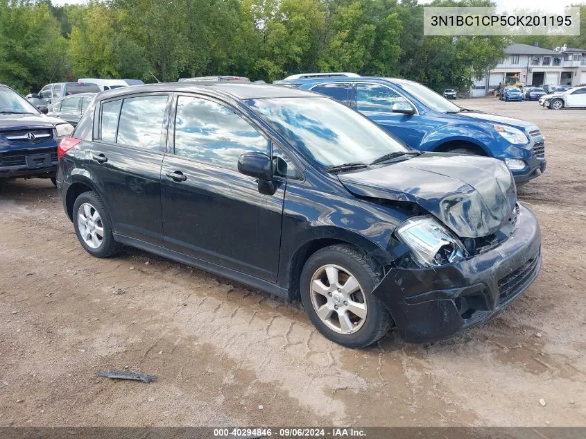 2012 Nissan Versa 1.8 S VIN: 3N1BC1CP5CK201195 Lot: 40294846