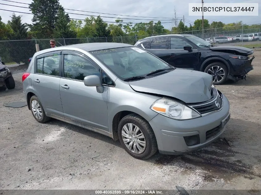 2012 Nissan Versa 1.8 S VIN: 3N1BC1CP1CL374447 Lot: 40352595