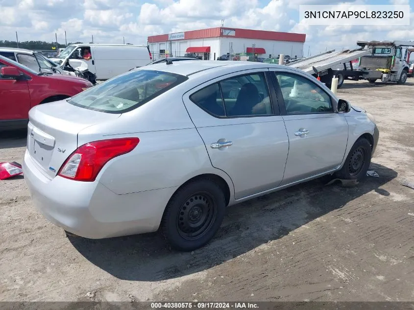 2012 Nissan Versa 1.6 Sv VIN: 3N1CN7AP9CL823250 Lot: 40380575