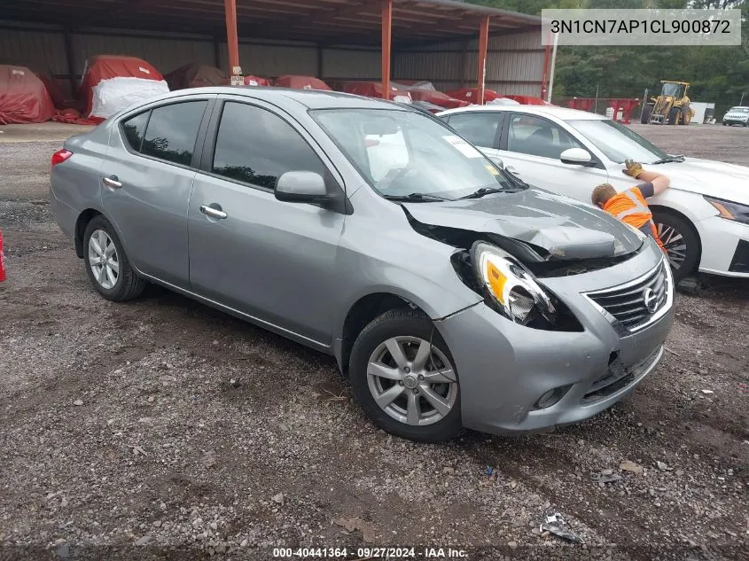 2012 Nissan Versa 1.6 Sl VIN: 3N1CN7AP1CL900872 Lot: 40441364