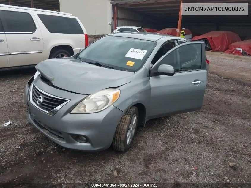 2012 Nissan Versa 1.6 Sl VIN: 3N1CN7AP1CL900872 Lot: 40441364