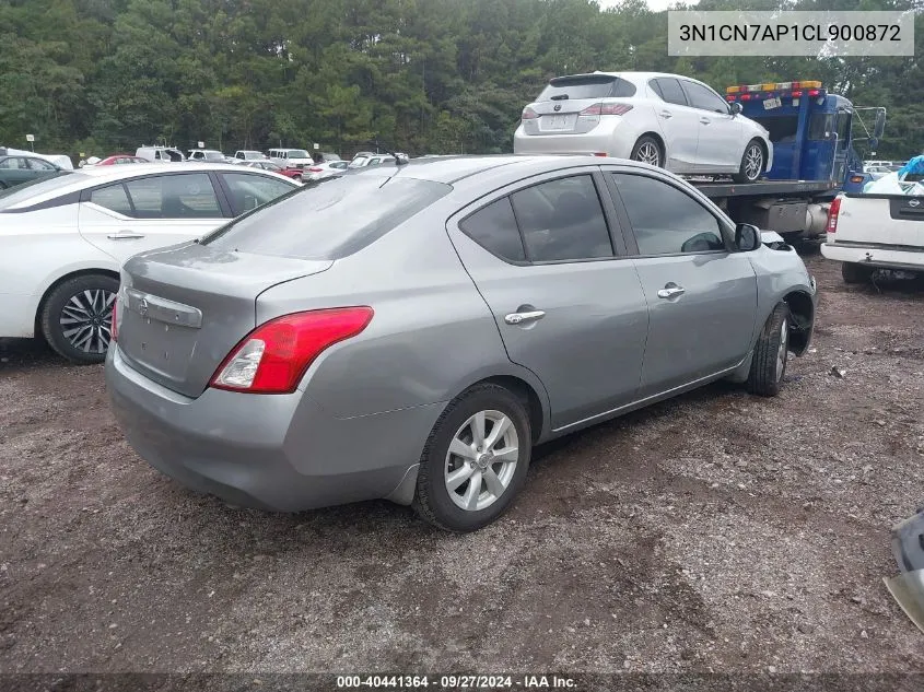 3N1CN7AP1CL900872 2012 Nissan Versa 1.6 Sl