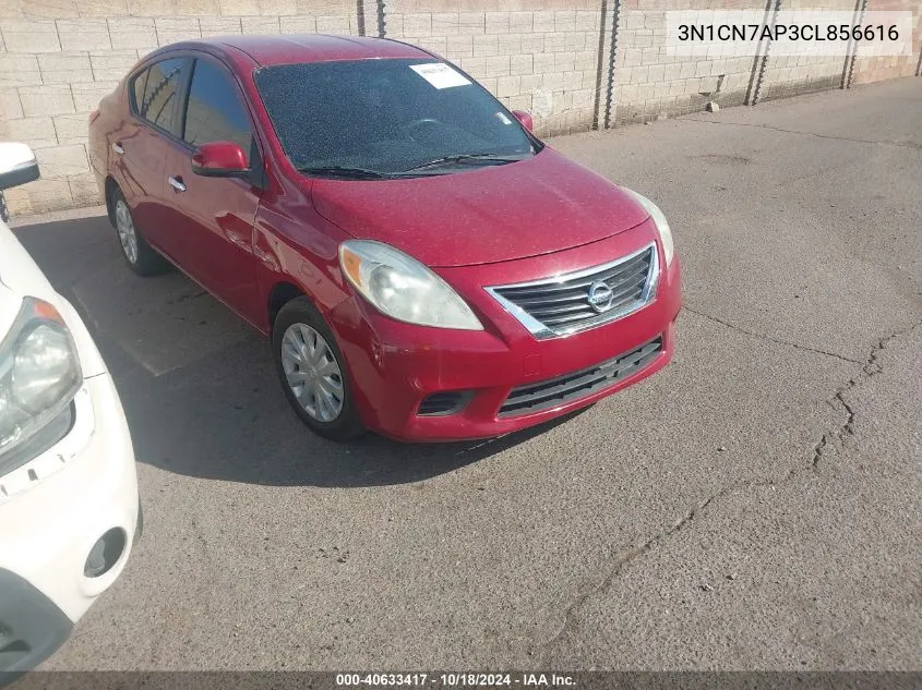 3N1CN7AP3CL856616 2012 Nissan Versa S/Sv/Sl