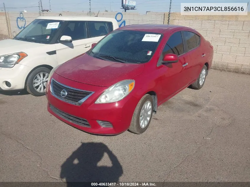 3N1CN7AP3CL856616 2012 Nissan Versa S/Sv/Sl