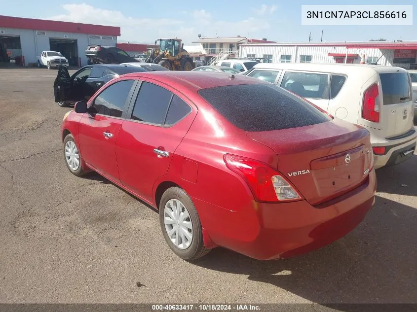 3N1CN7AP3CL856616 2012 Nissan Versa S/Sv/Sl