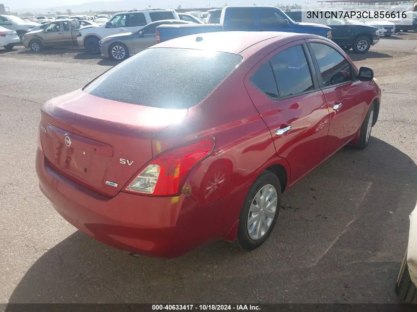 3N1CN7AP3CL856616 2012 Nissan Versa S/Sv/Sl