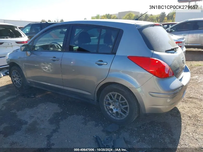 3N1BC1CP0CK279657 2012 Nissan Versa 1.8 S