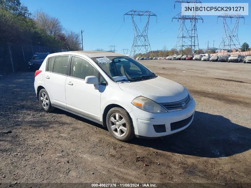 2012 Nissan Versa S VIN: 3N1BC1CP5CK291271 Lot: 40827376