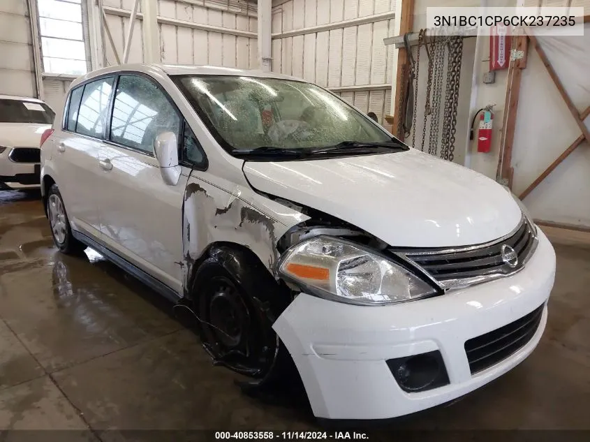 2012 Nissan Versa 1.8 S VIN: 3N1BC1CP6CK237235 Lot: 40853558