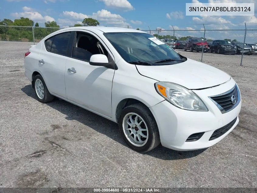 3N1CN7AP8DL833124 2013 Nissan Versa 1.6 Sv