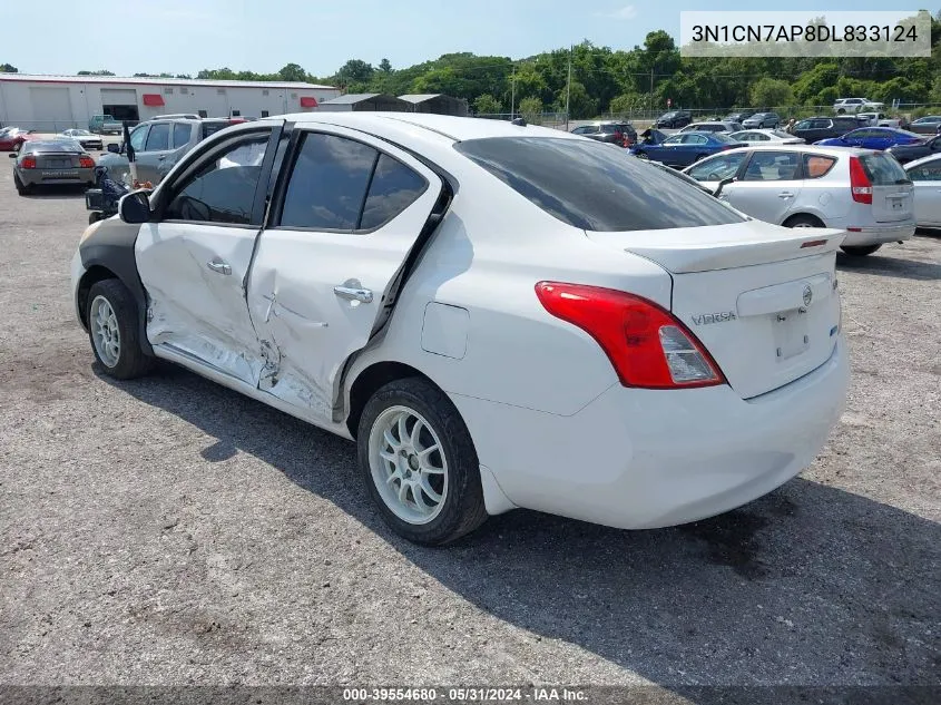 3N1CN7AP8DL833124 2013 Nissan Versa 1.6 Sv