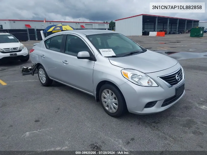 2013 Nissan Versa 1.6 Sv VIN: 3N1CN7AP1DL882858 Lot: 39920205