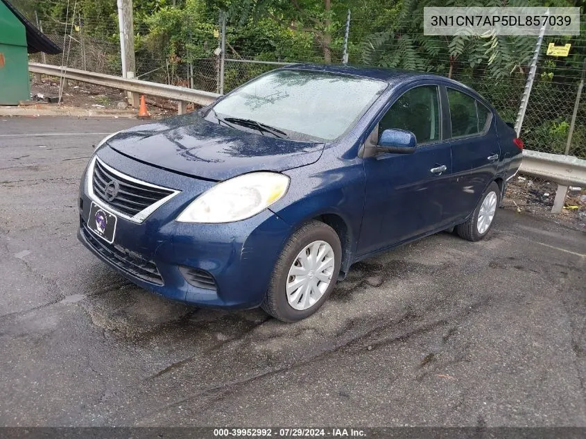 3N1CN7AP5DL857039 2013 Nissan Versa 1.6 Sv